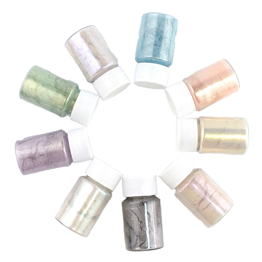 9Pcs Exquisite Mica Pigment Po - đánh giá và giá Resin Pigment Set