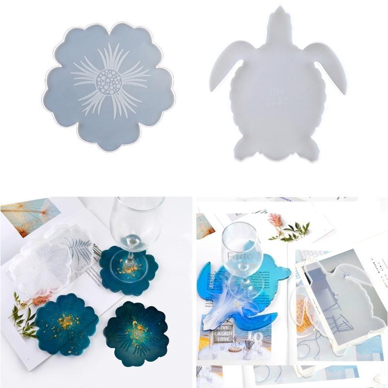 R3MC 2PCS DIY Hoa hình dạng si - đánh giá và giá Geode Mold Silicone