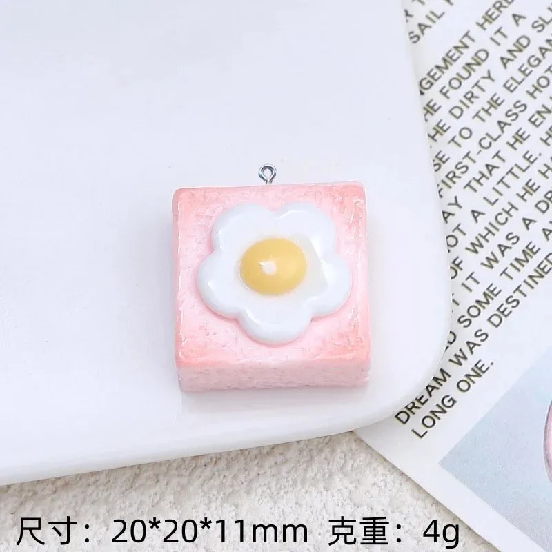 10Pcs Fake Flower Egg Toast Re - đánh giá và giá Resin Crafts Diy