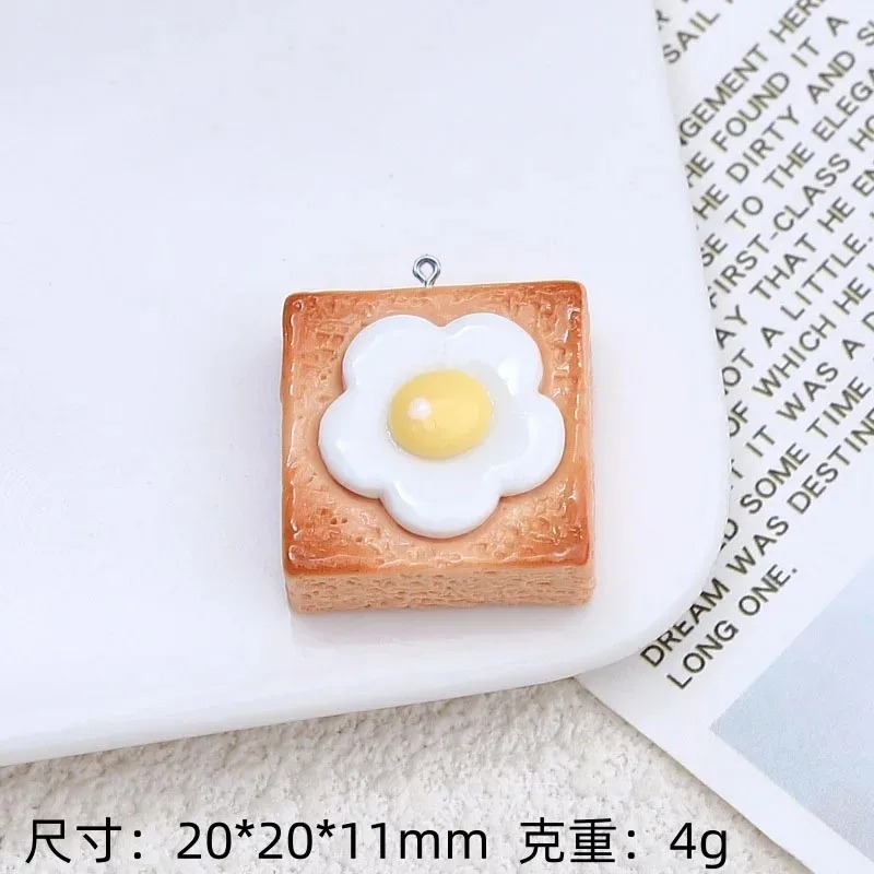 10Pcs Fake Flower Egg Toast Re - đánh giá và giá Resin Crafts Diy