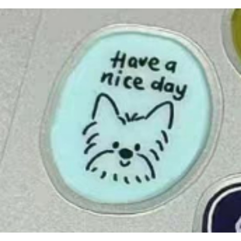 Cute Cartoon Cat Dog 3D Transp - đánh giá và giá Resin Craft Material