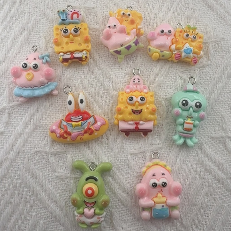 10pcs cartoon resin pendant, D - đánh giá và giá Resin Craft Projects