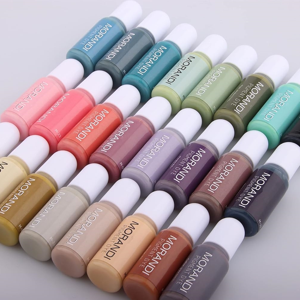 24Colors Morandi Opaque Color  - đánh giá và giá Resin Dye Alcohol