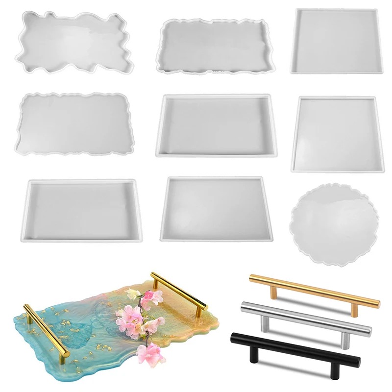 Tray Epoxy Resin Silicone Mold - đánh giá và giá Silicone Mold Tray