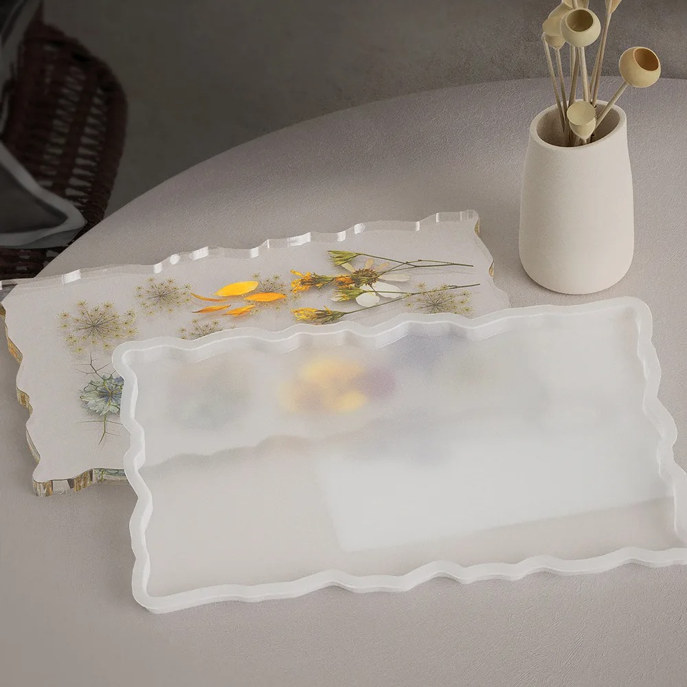Tray Epoxy Resin Silicone Mold - đánh giá và giá Silicone Mold Tray