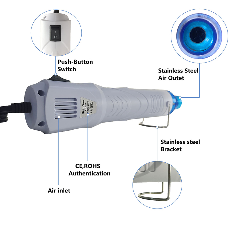 220V HEAT GUN Hot Air Gun Elec - đánh giá và giá Heat Gun Small