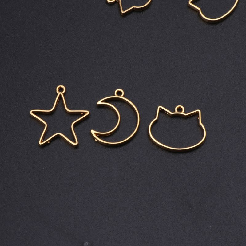 90 Chiếc Mèo Trăng Sao Nhựa Kh - đánh giá và giá Bezels Set Pendant