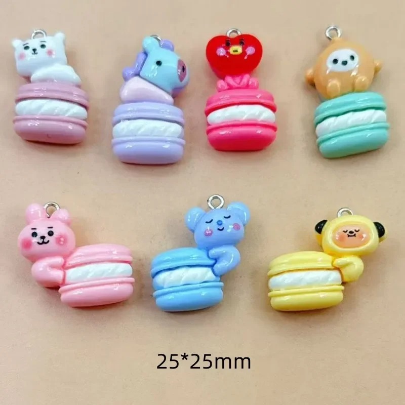 10pcs Mixed Cartoon Resin Char - đánh giá và giá Resin Craft Supplies