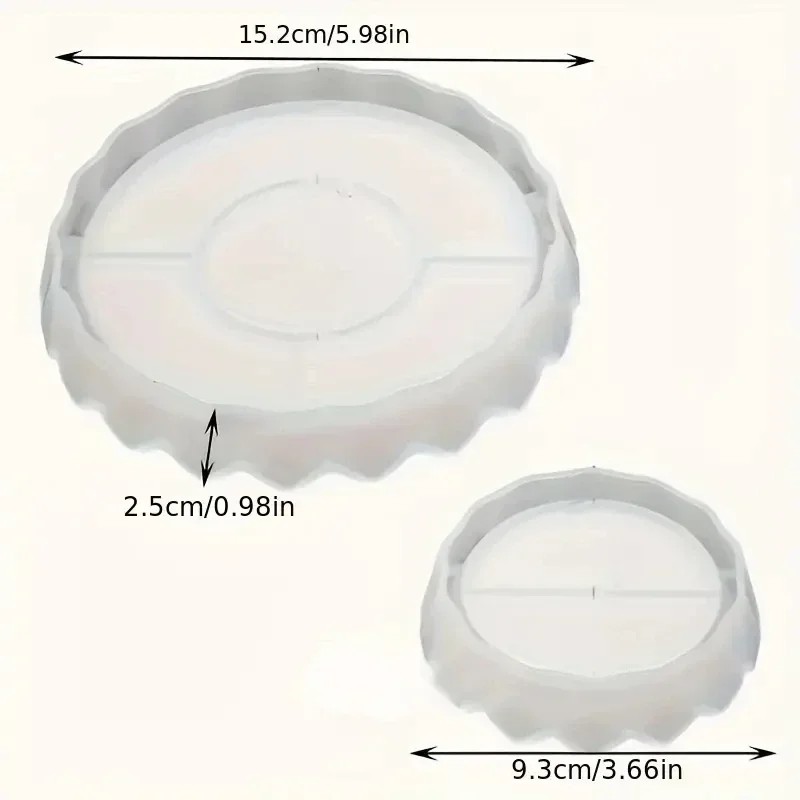 Wonderful Silicone Jewelry Tra - đánh giá và giá Coaster Mold Round