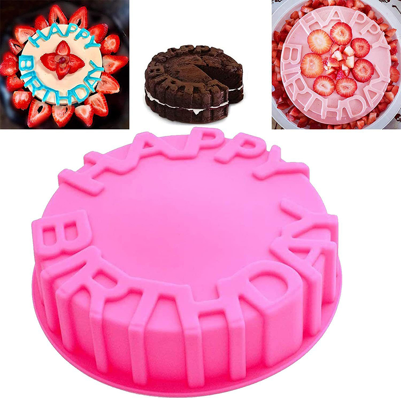 Happy Birthday Baking Pan Roun - đánh giá và giá Coaster Mold Round