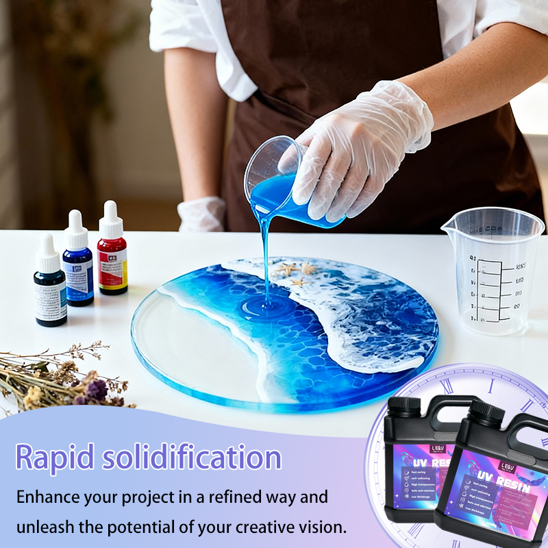 1000g UV Resin Crystal Clear H - đánh giá và giá Epoxy Uv Resin Kit